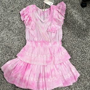 Pink LoveShackFancy dress never worn